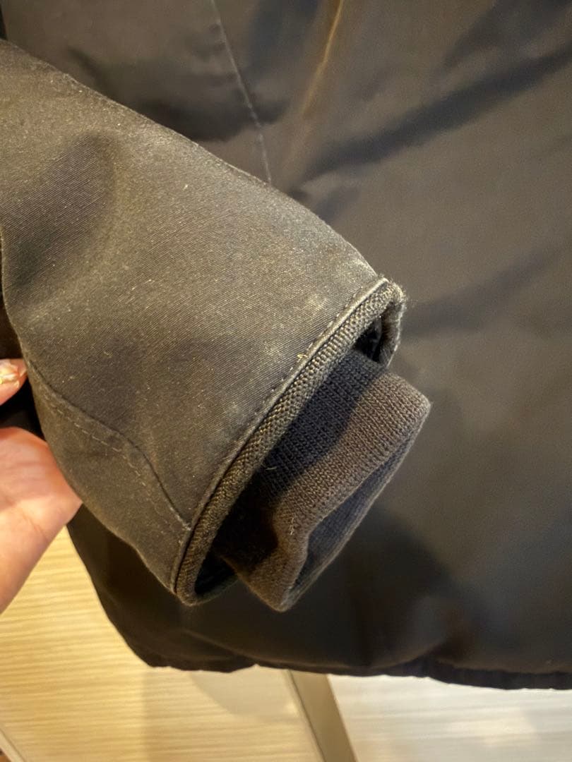 最安値　カナダグース　ブロンテ xs ダウンジャケット　ファー付き