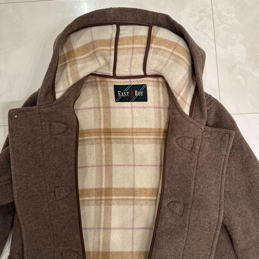 EAST BOY ブラウン ダッフルコート　サイズ7