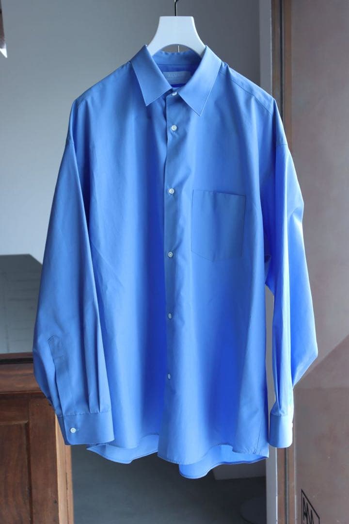 GRAPHPAPER ALUMO シャツ　ブルー