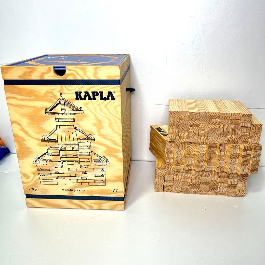 A*x様 KAPLA 木製ブロック 280ピース　ブルー