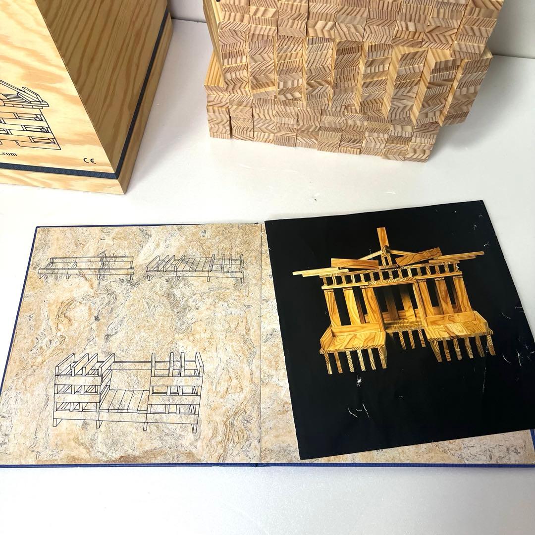 A*x様 KAPLA 木製ブロック 280ピース　ブルー