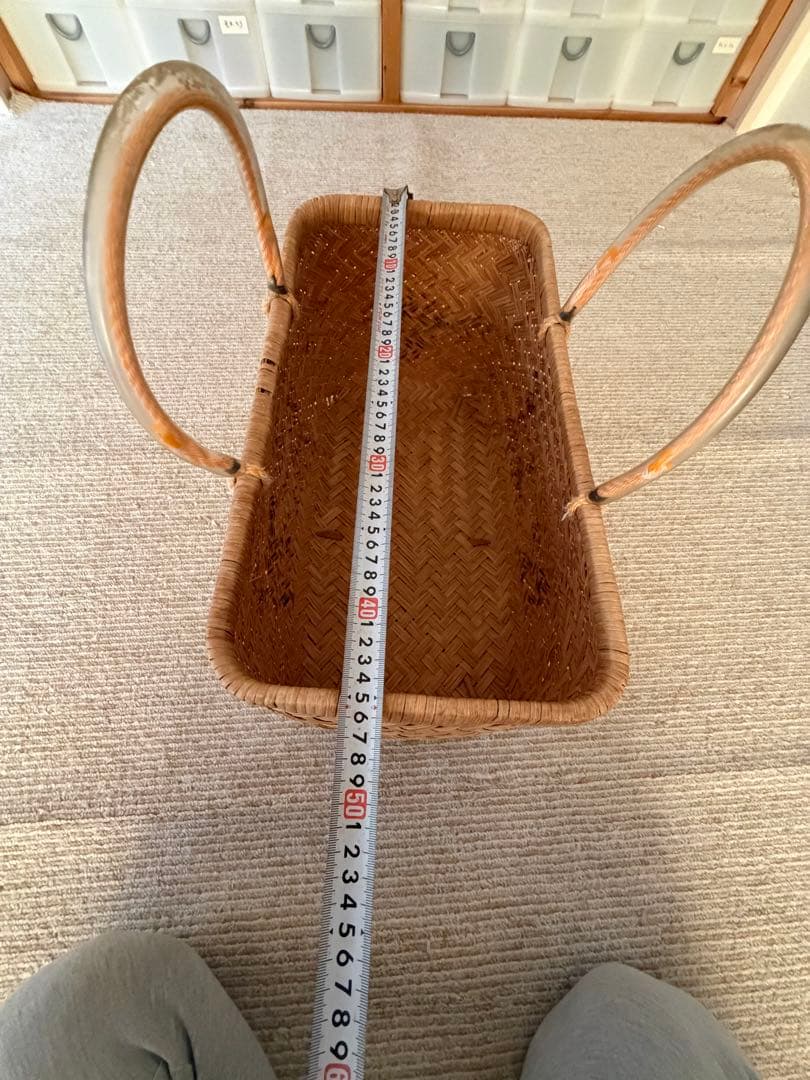 竹虎　すず竹市場かご　特大