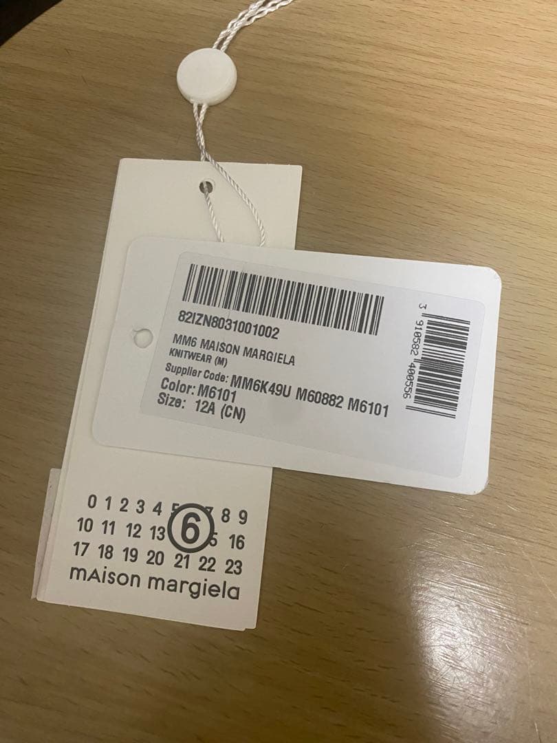 最終値下げ！新品★ メゾンマルジェラ　MM6 ニット・セーター
