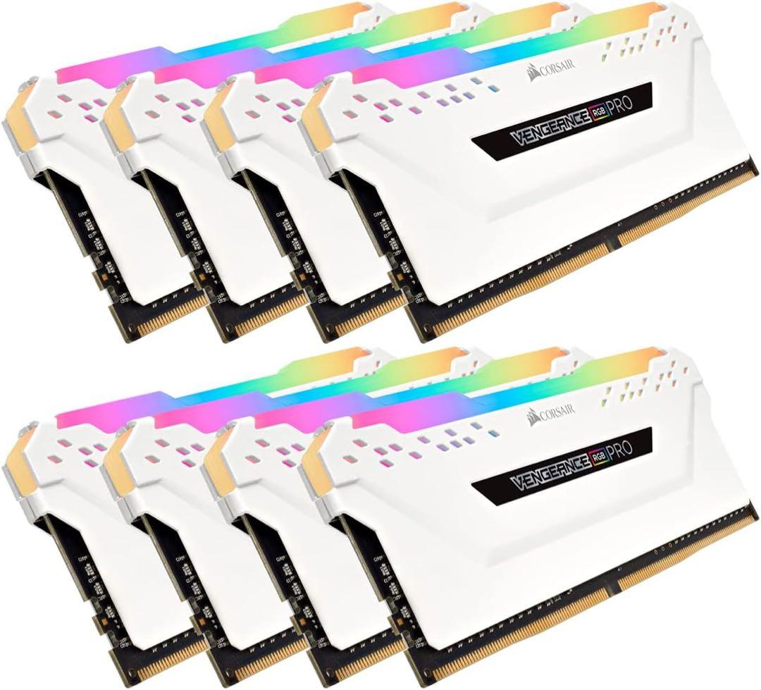 希少 連番 CORSAIR DDR4 256GB [32GB×8枚] メモリ