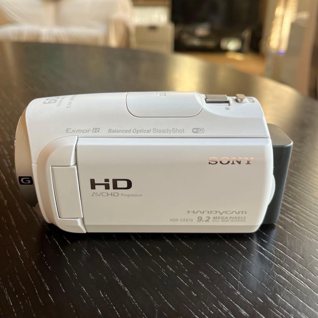 ソニー デジタルビデオカメラ ハンディカム HDR-CX670