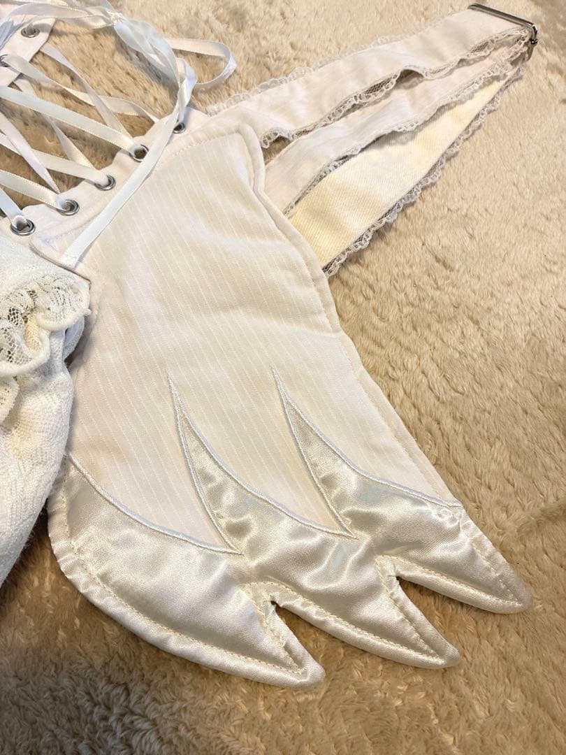 h.NAOTO エイチナオト 天使の羽 リュック ホワイト