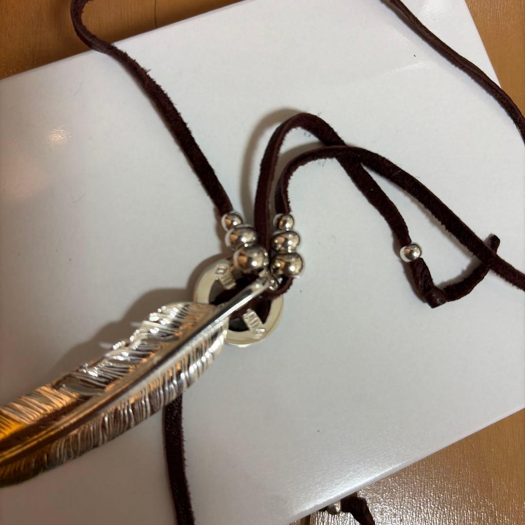 先金特大フェザー　ホイール　シルバー925 ファッションボニータ製　右向き