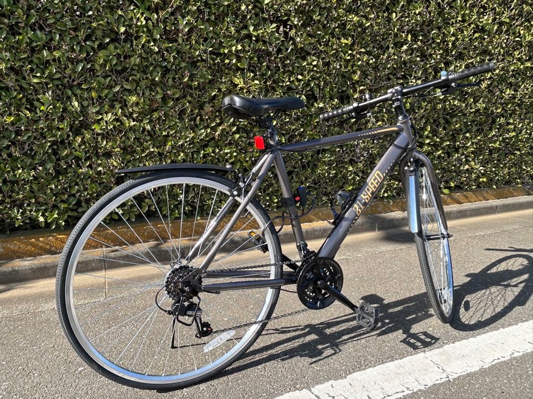 Mixiu クロスバイク シマノ製21段変速 自転車 新古品　値下げしました