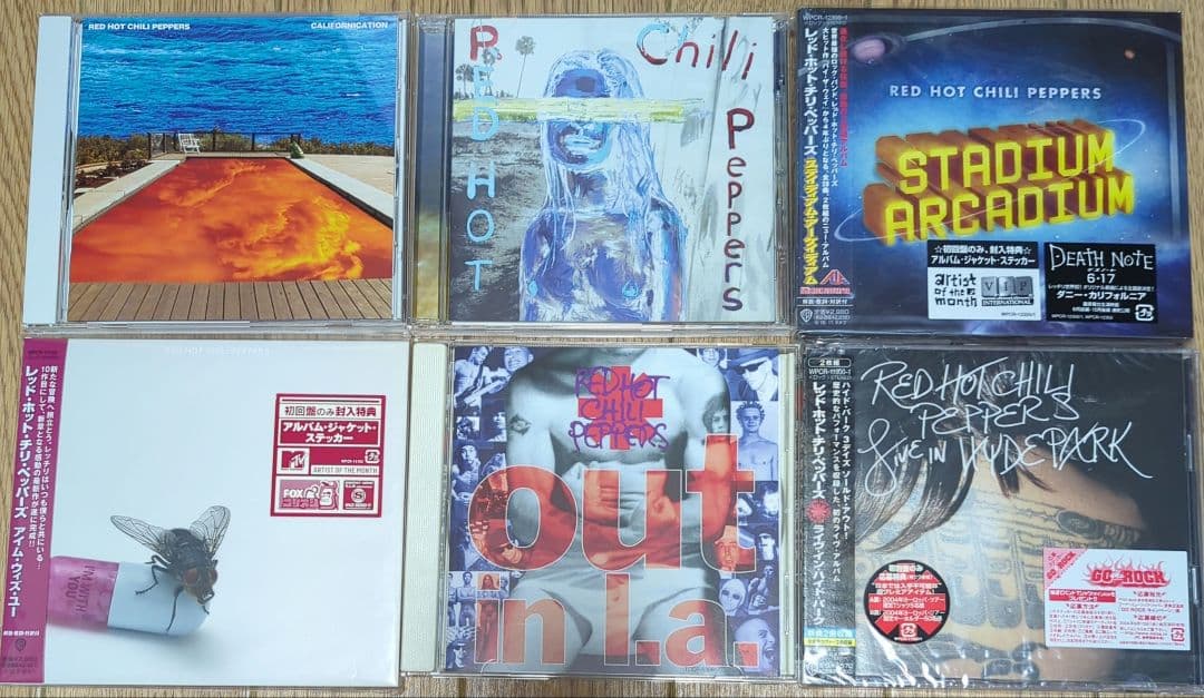 Red Hot Chili Peppers CD16枚+DVD