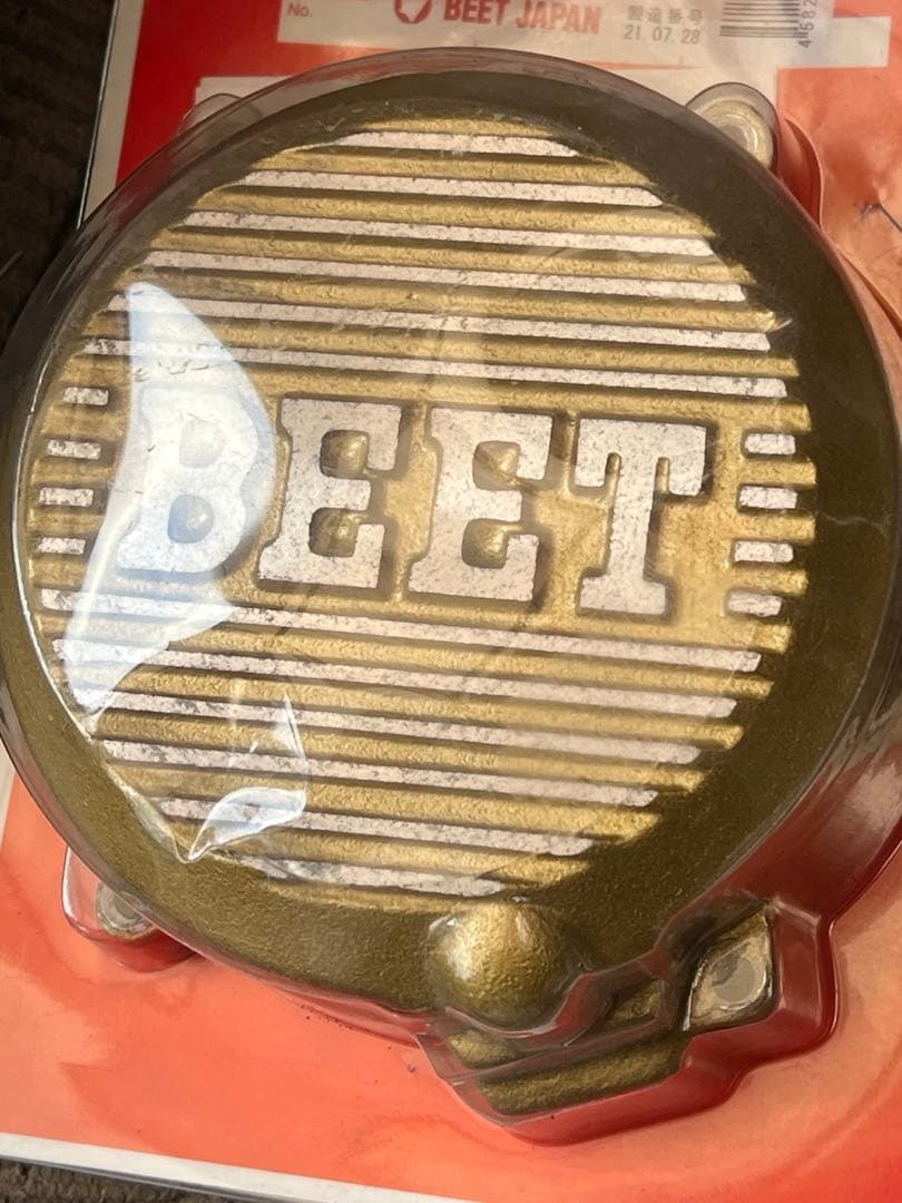 ゼファー400用　BEETカバー　ゴールド