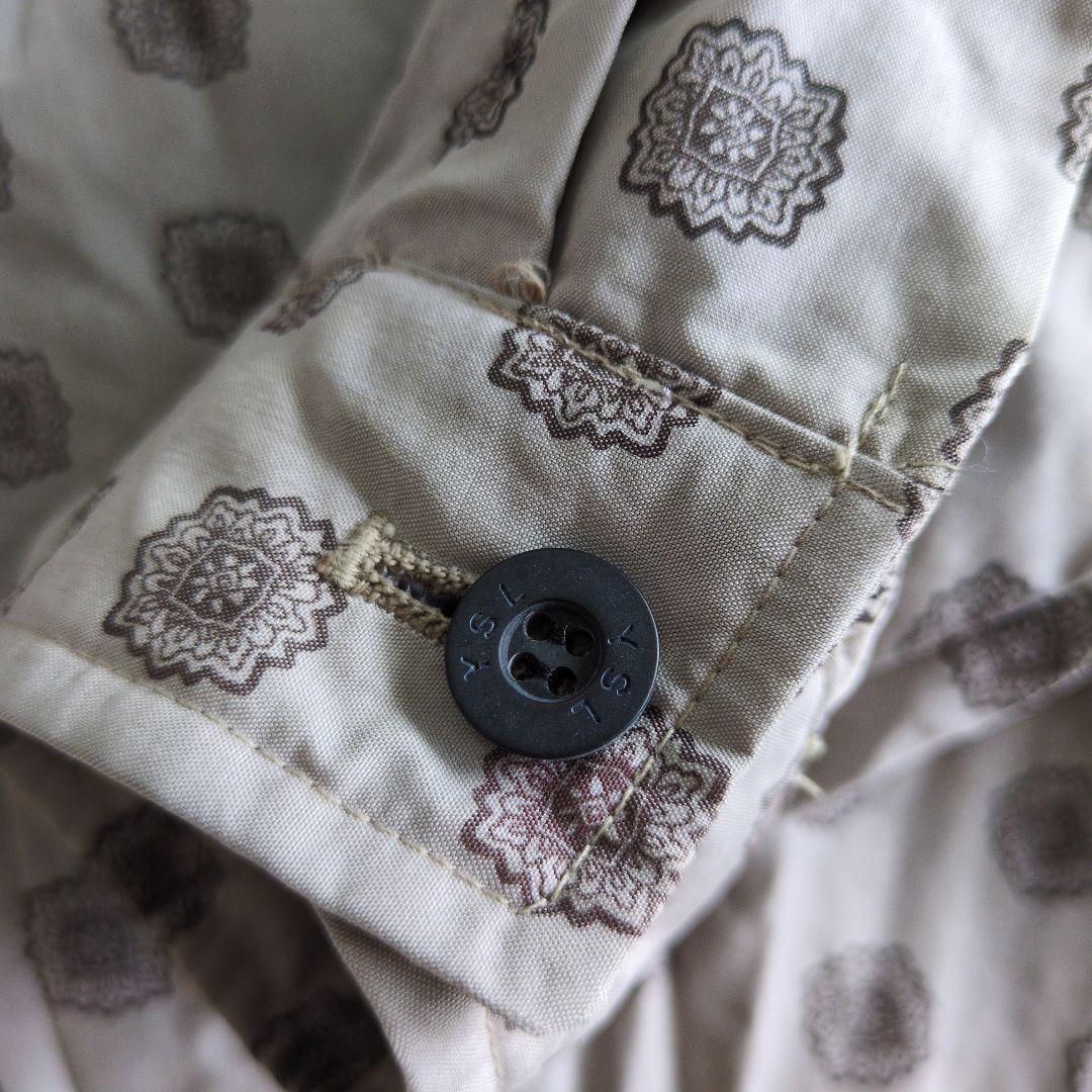 イヴサンローラン コットンジャケット　スイングトップ　総柄　ブルゾン