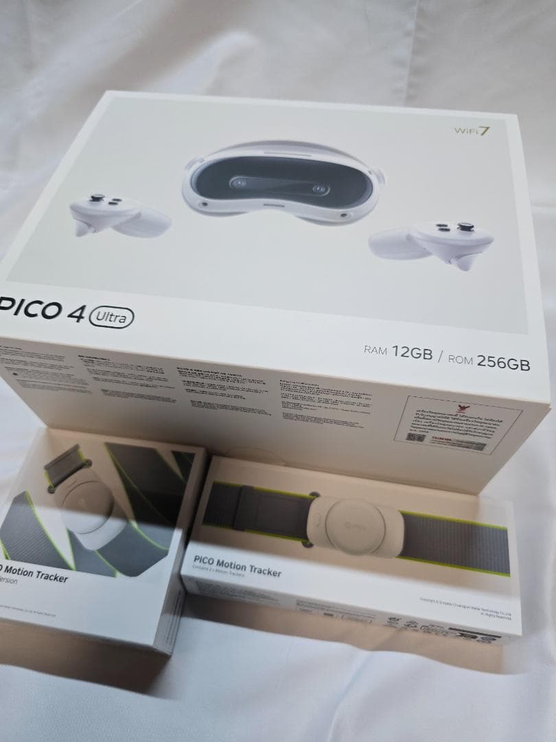 PICO 4 Ultra 保証付きフルセット（未開封トラッカー付）