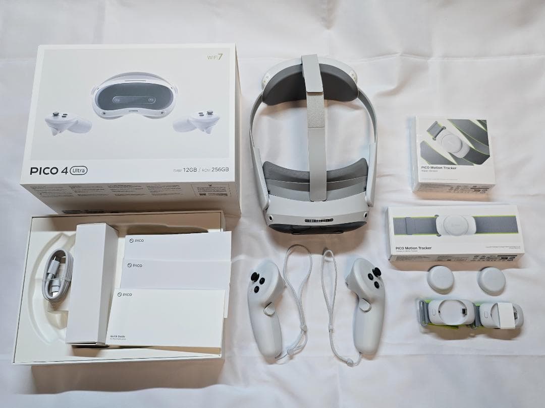 PICO 4 Ultra 保証付きフルセット（未開封トラッカー付）