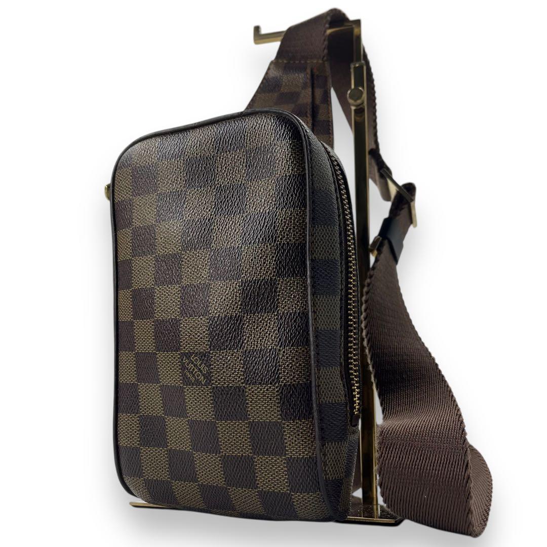 美品■ルイヴィトン　ジェロニモス　N51994　ダミエ　ボディバッグ
