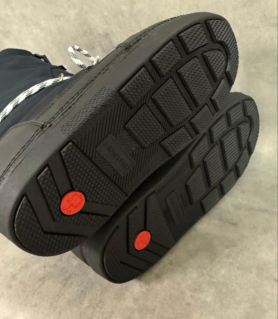 HUNTER スノーブーツ　ロングブーツ ネイビー