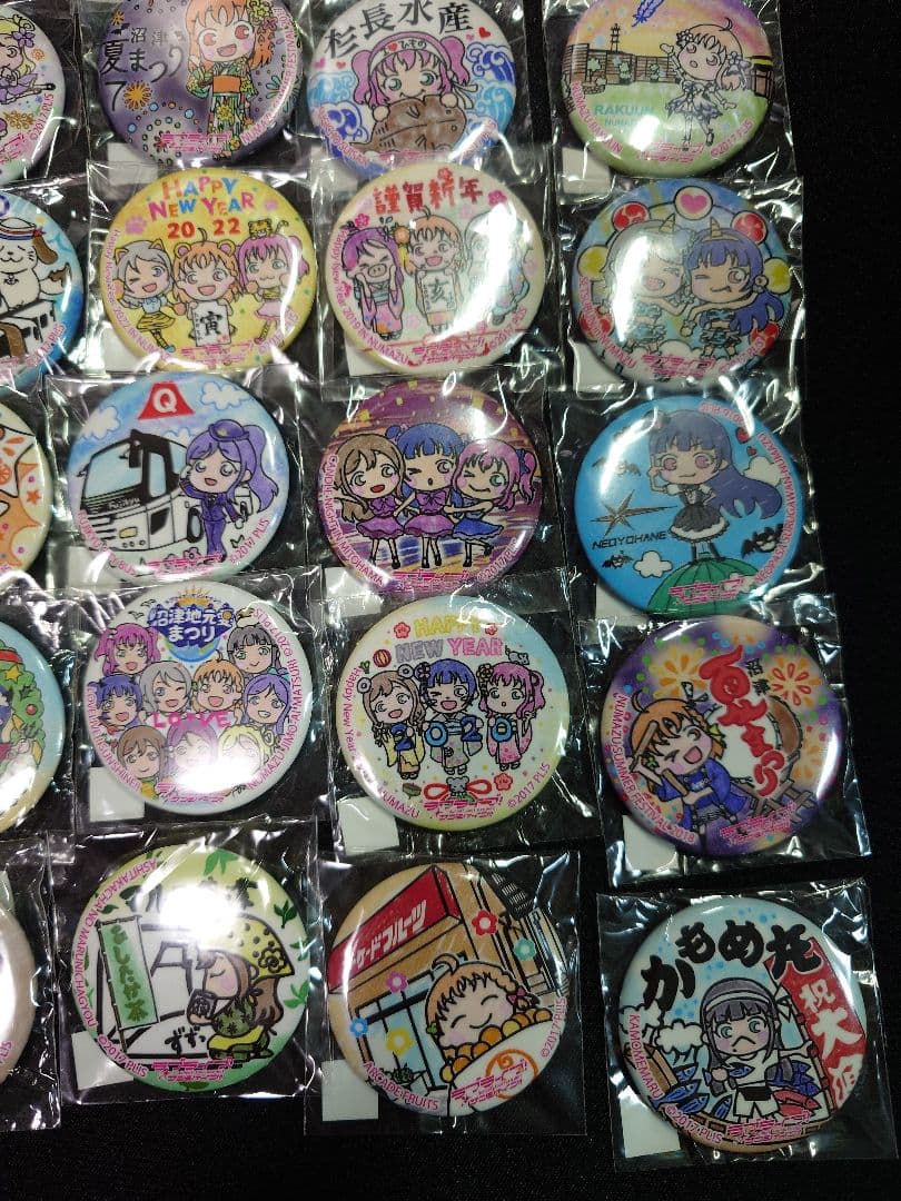 ラブライブ！サンシャイン！！ まちあるき缶バッジ 77個セット