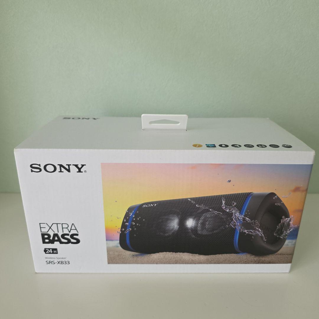 新品！SONY SRS-XB33 ワイヤレススピーカー