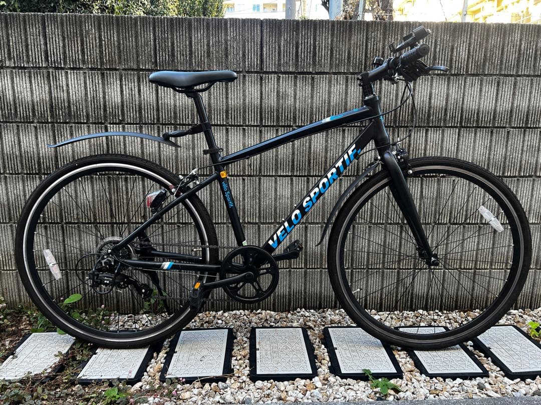 Velo Sportif クロスバイク ブラック 26インチ