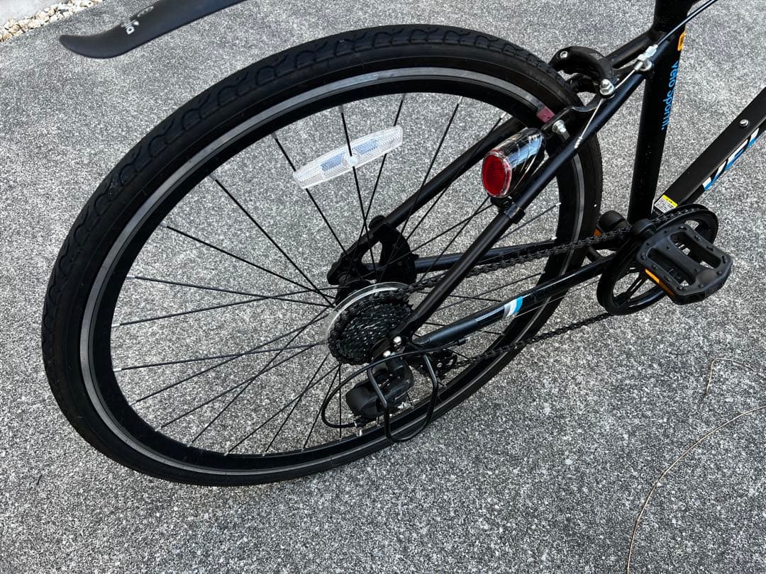 Velo Sportif クロスバイク ブラック 26インチ