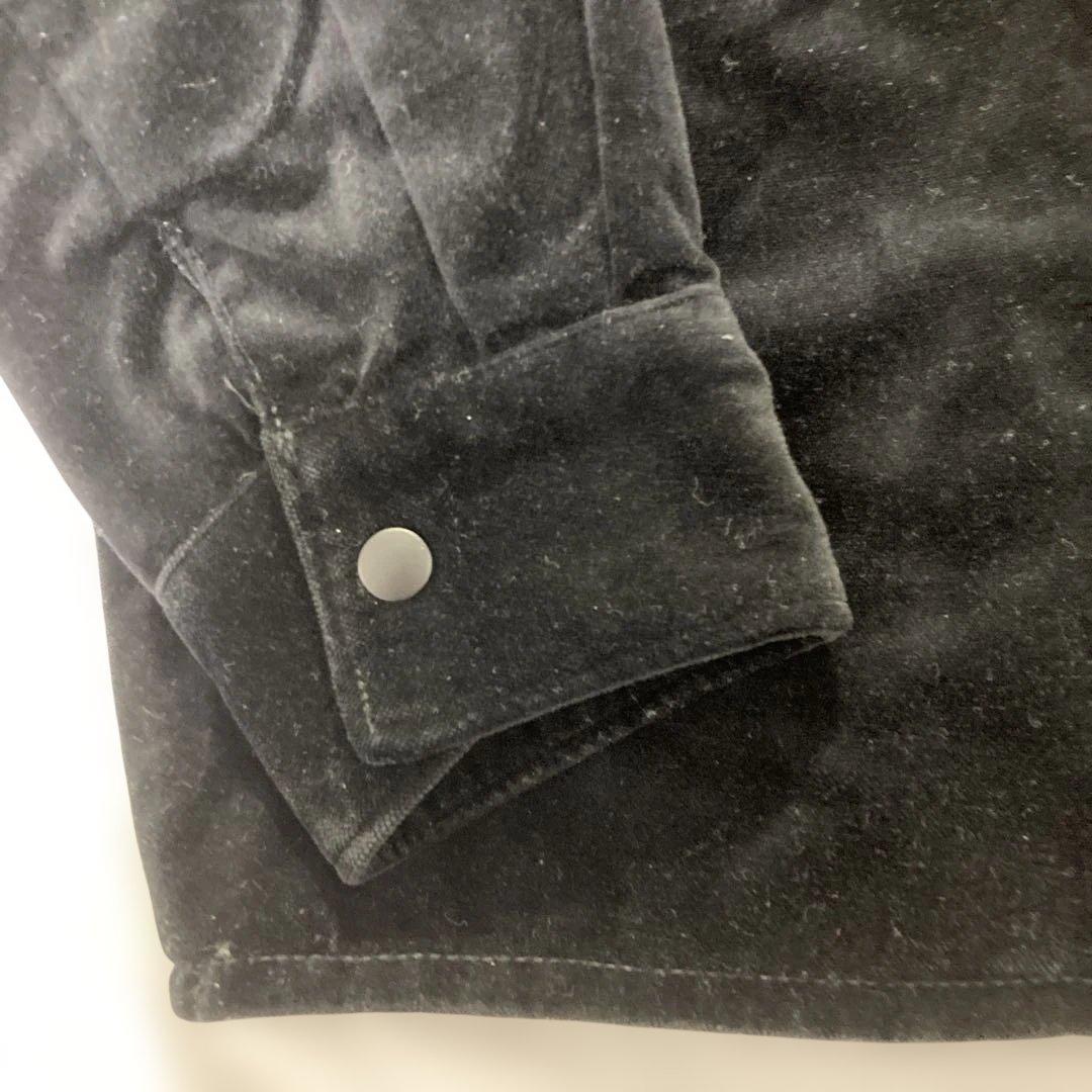 黒乃別珍 襟付 ベトジャン スカジャン スーベニアジャケット 豪華刺繍多数 M