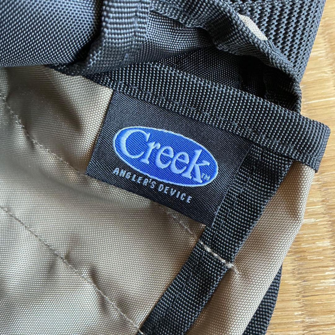 【美品】 Creek メッセンジャーバッグ ベージュ