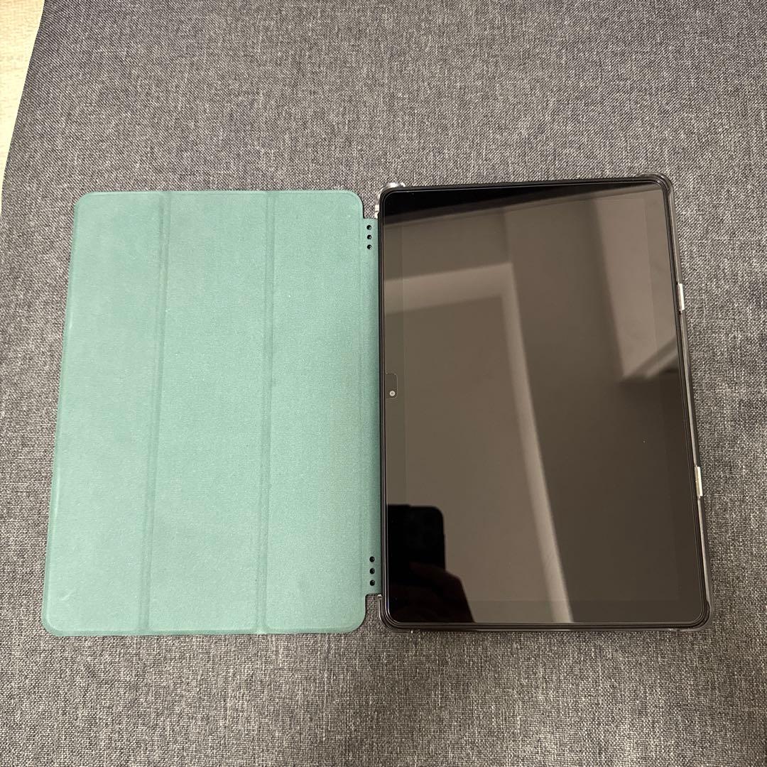 FireHD10 32GB+MoKoダークグリーンカバー+エレコムガラスフィルム