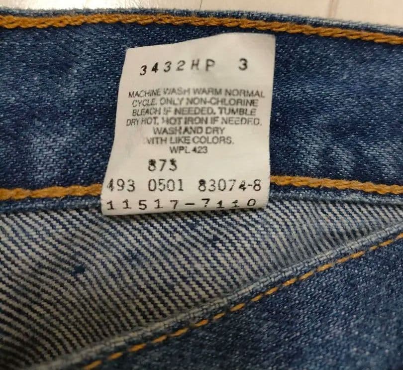 Levi’s 517 / ブーツカット MADE IN MEXICO w31実寸