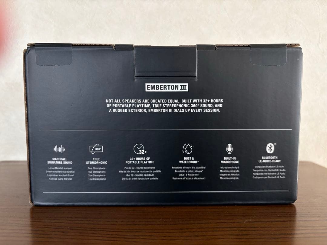 Marshall Emberton III エンバートン3 新品