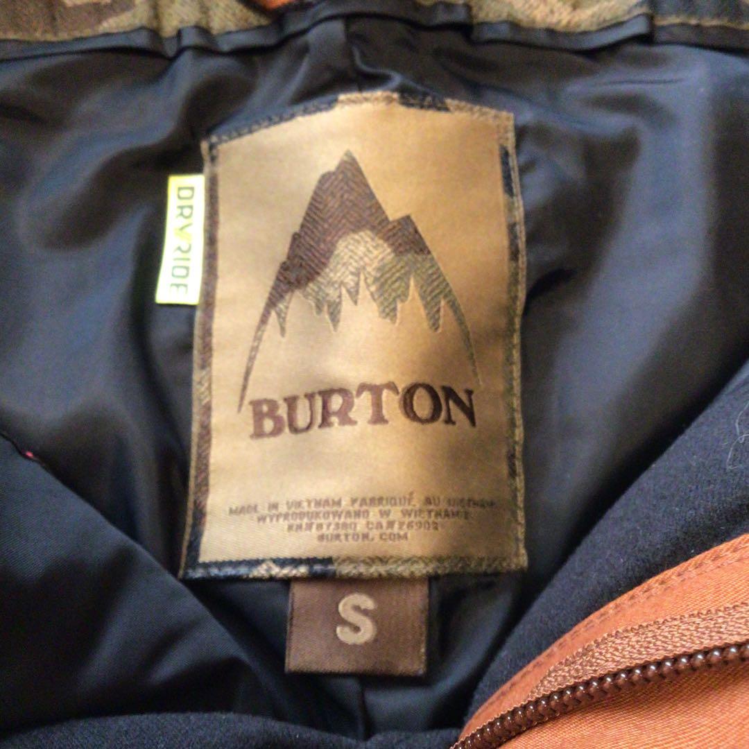 【美品】バートン/Burton スキー/スノーボードウェア 上下 メンズ S