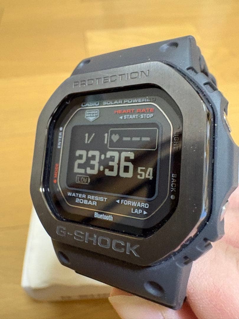 G-SHOCK G-SQUAD スマホ連動 デジタル 黒 カシオ 腕時計