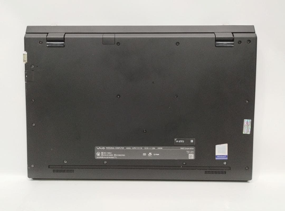 Windowsノート本体 VAIO VJPK11C11N I3 8145U 8GB SSD Win11