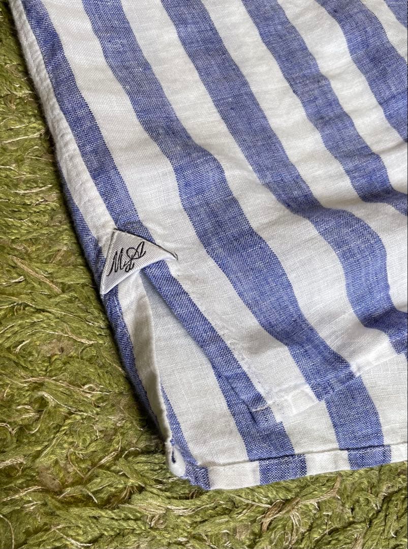 Massimo d'Augusto カプリシャツ リネン 麻 マッシモダウグスト