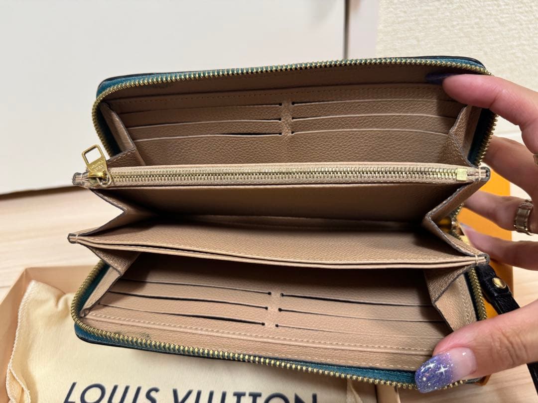 LouisVuitton ルイヴィトン モノグラム・アンプラント 長財布 中古