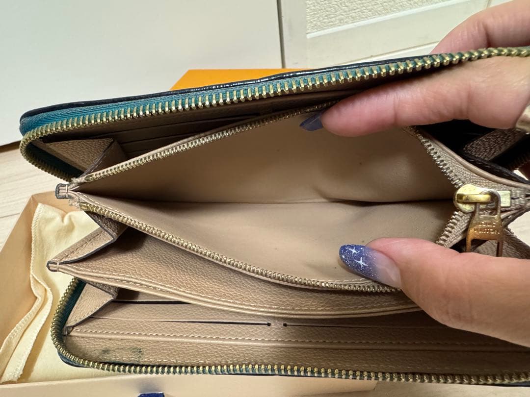 LouisVuitton ルイヴィトン モノグラム・アンプラント 長財布 中古