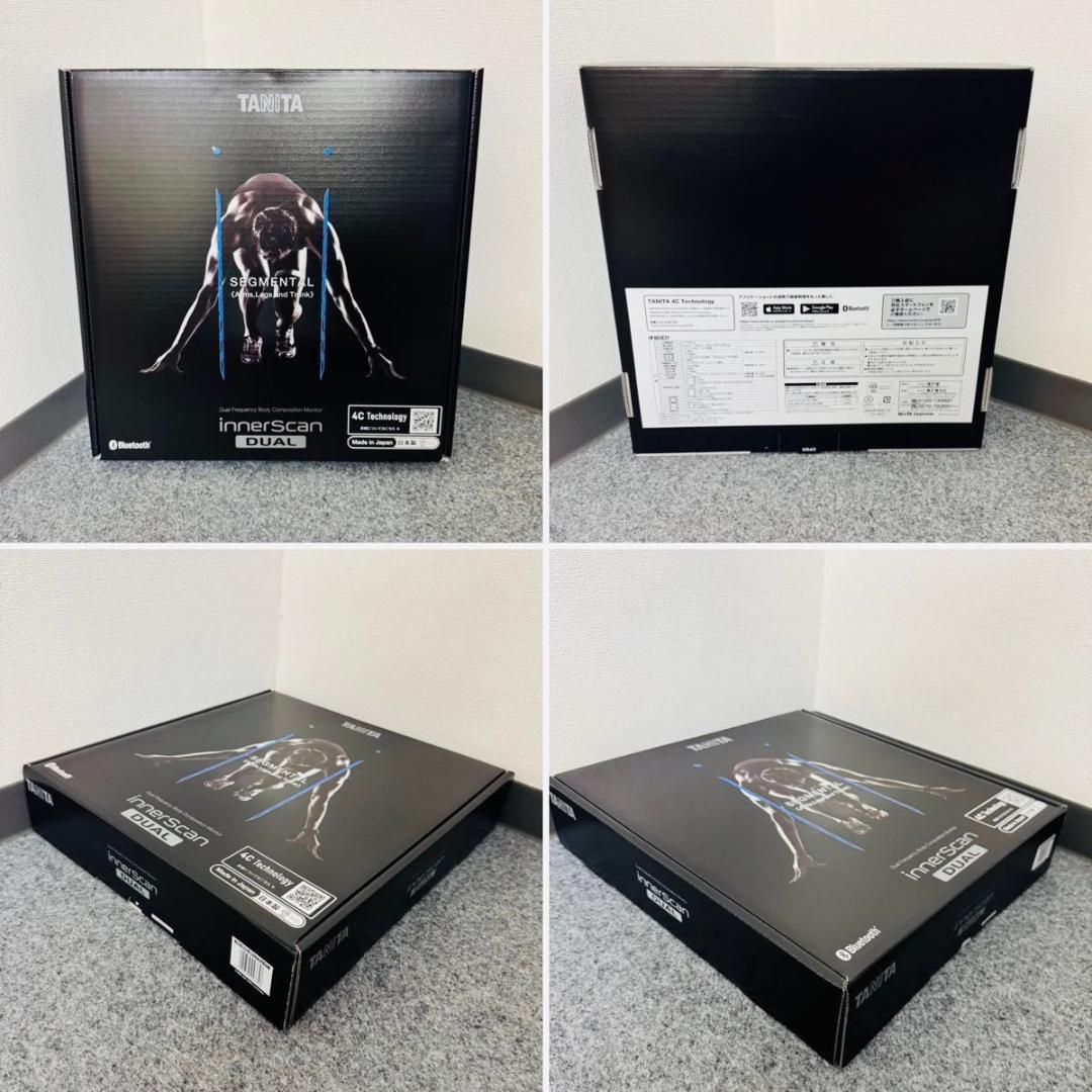 新品未使用　タニタ 体組成計　RD-804L-BK インナースキャンデュアル