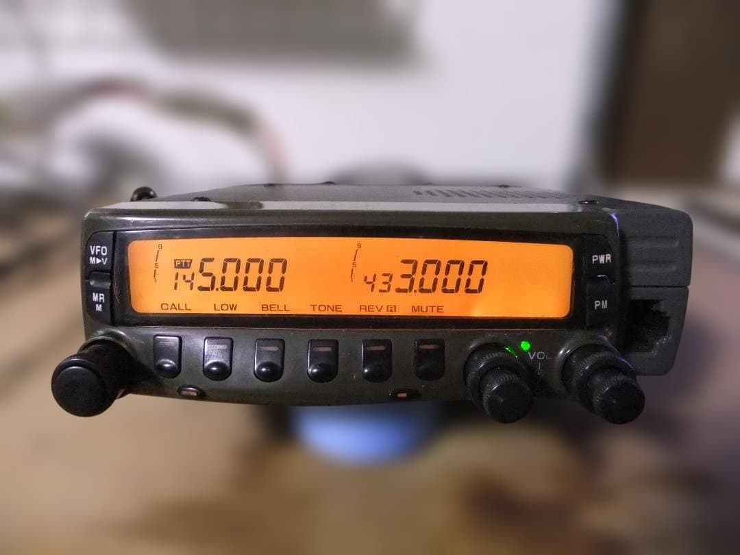 ☆ケンウッド　144/430MHz帯モービル機　TM-733GS　本体（現状）