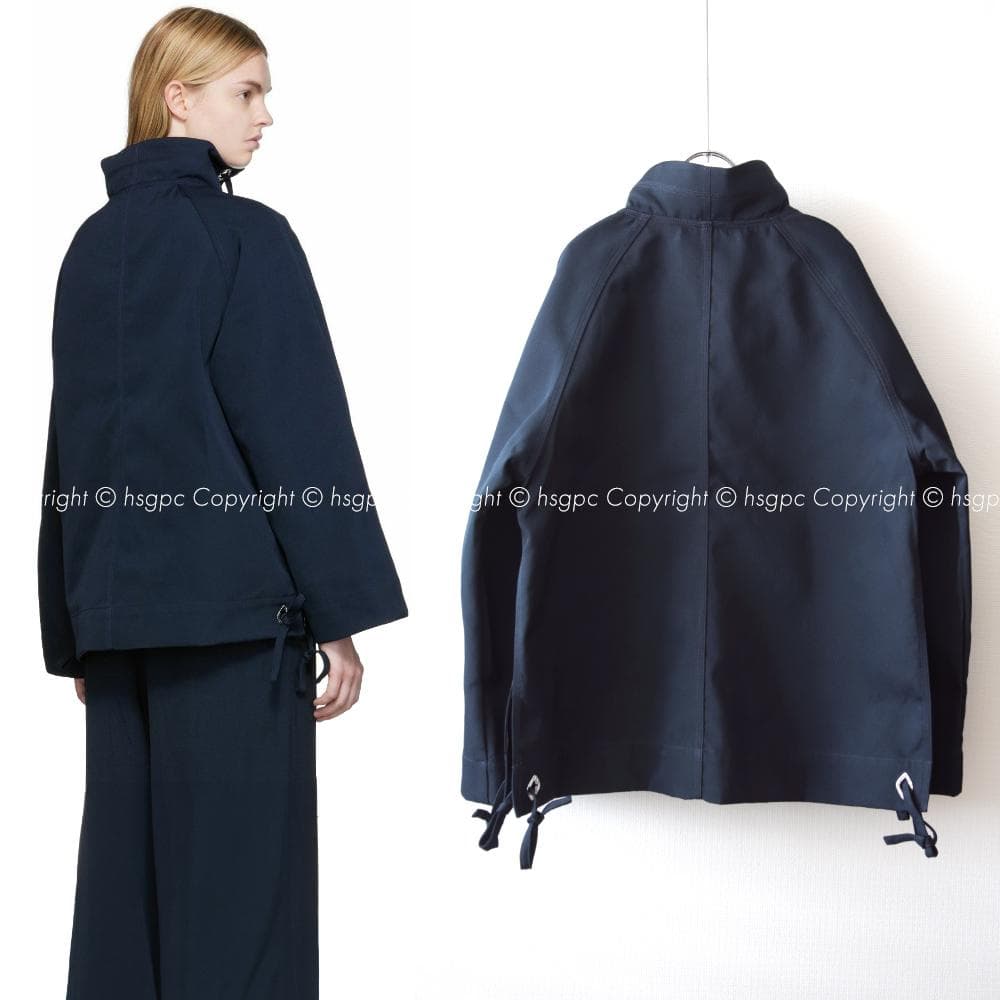 【定価5.9万】GANNI ヘビー ツイル プルオーバー ジャケット ブルゾン