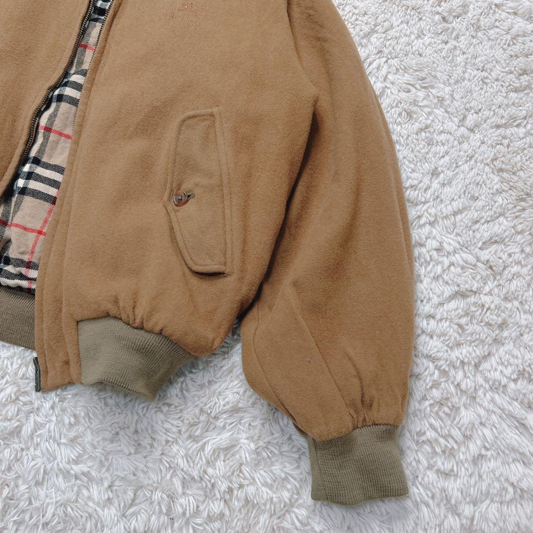 【vintage】Burberrys ノバチェック ハリントンジャケット ウール