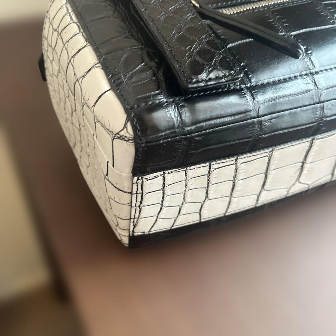 美品　BEAUGRAND ボーグラン クロコ　ボストンバッグ