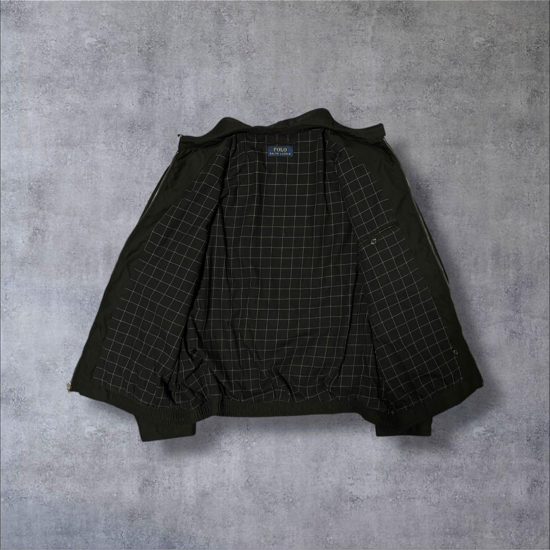 あおちゃん！ポロラルフローレン スイングトップ 黒 XL相当 裏チェック