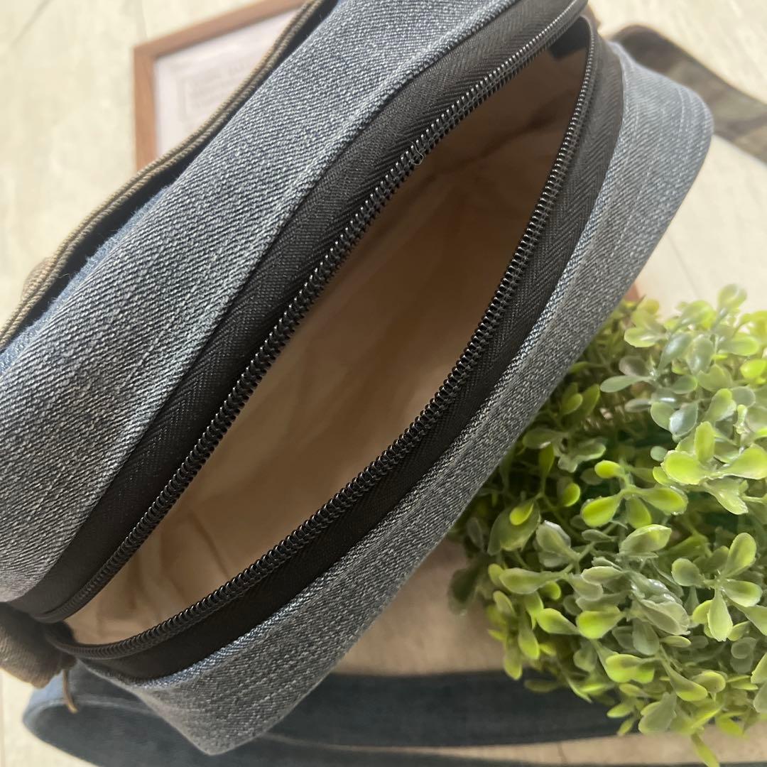 ショルダーバッグ　オーバーオールリメイク　デニムリメイク　ハンドメイド