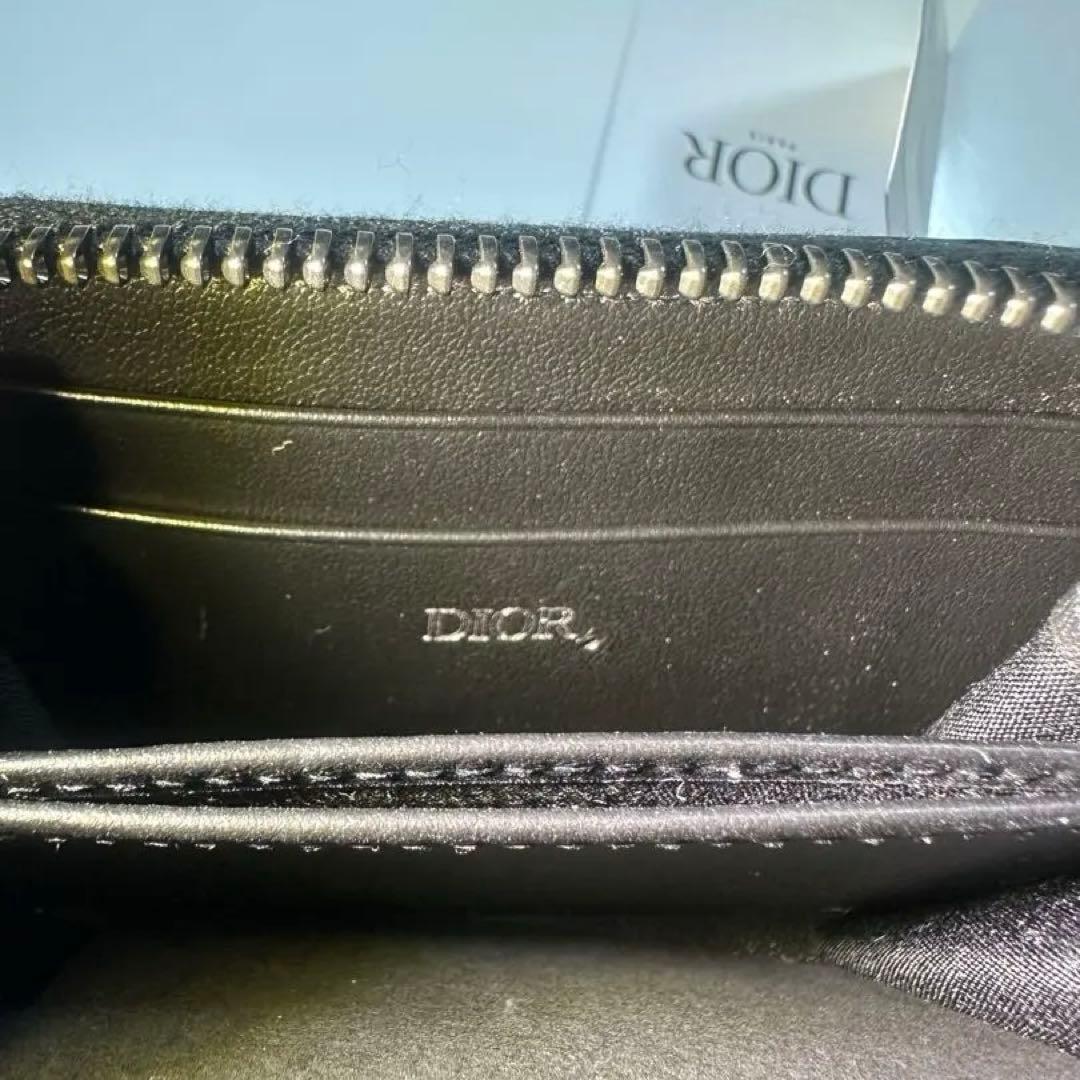 【Dior】Christian Dior ブラック ２つ折り財布