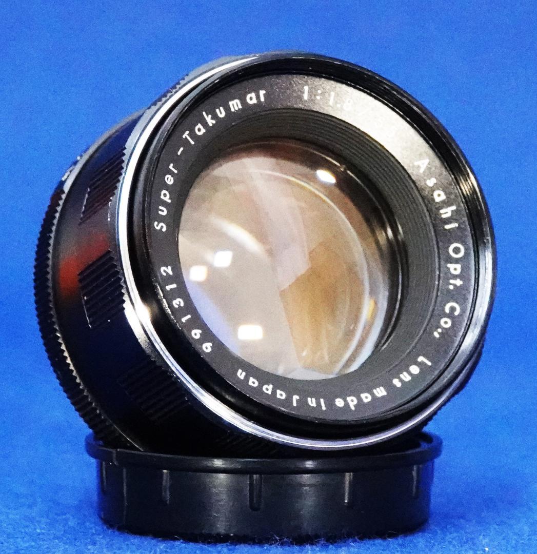 991312　超美品　黄変しない前期型Super-Takumar　F1.8/55