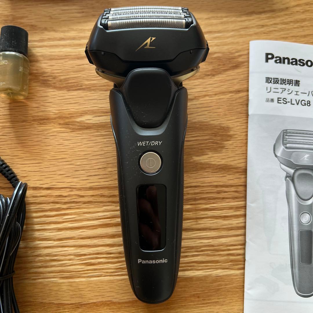 Panasonic ES-LVG8-K ラムダッシュ メンズシェーバー 5枚刃