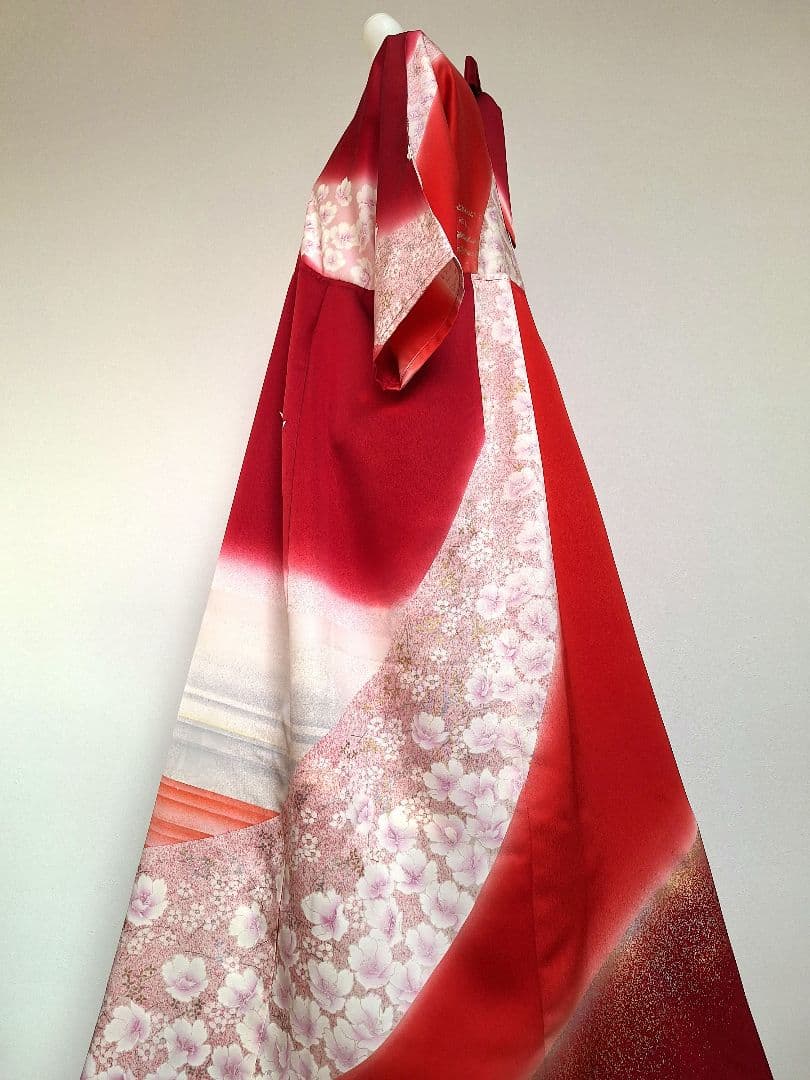 着物リメイクワンピース3681