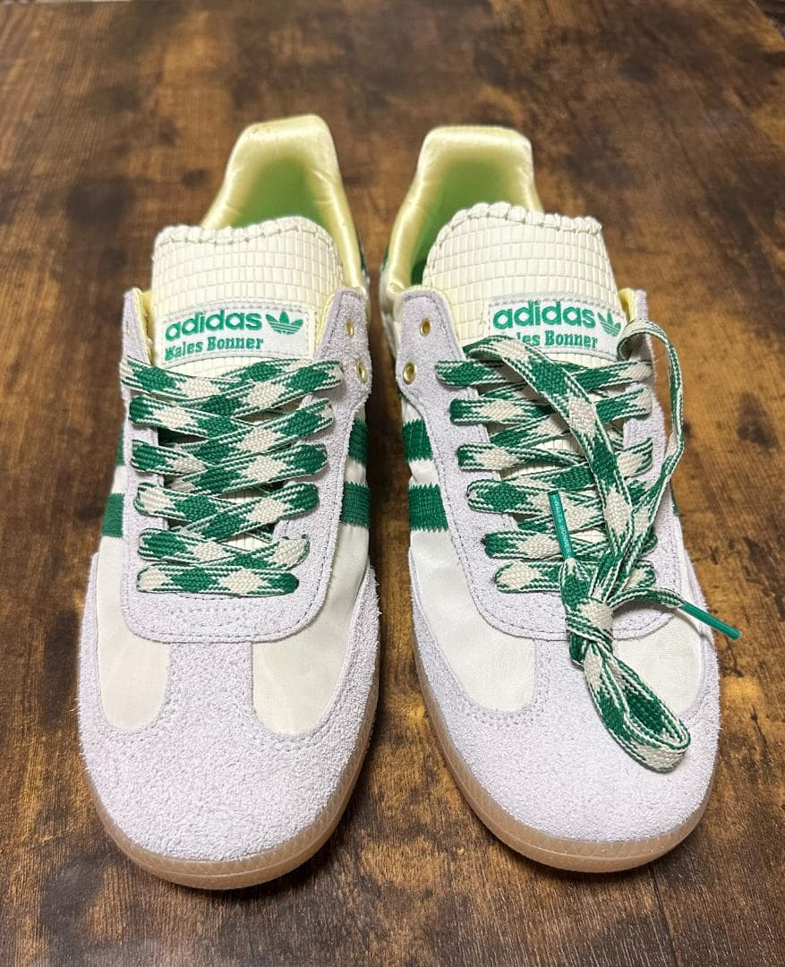 ウェールズ・ボナー サンバ セイル/グリーンgy4344（JP27.5cm）