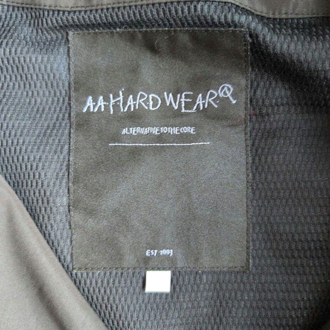 AA HARDWEAR×スラッシャー スノーボードジャケット ブラック XL