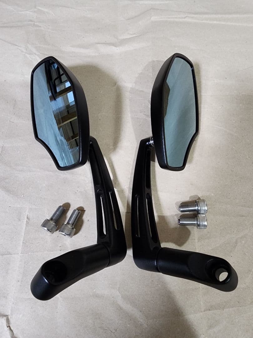 デイトナ　パラレルミラー　ヘキサゴン(左右セット)