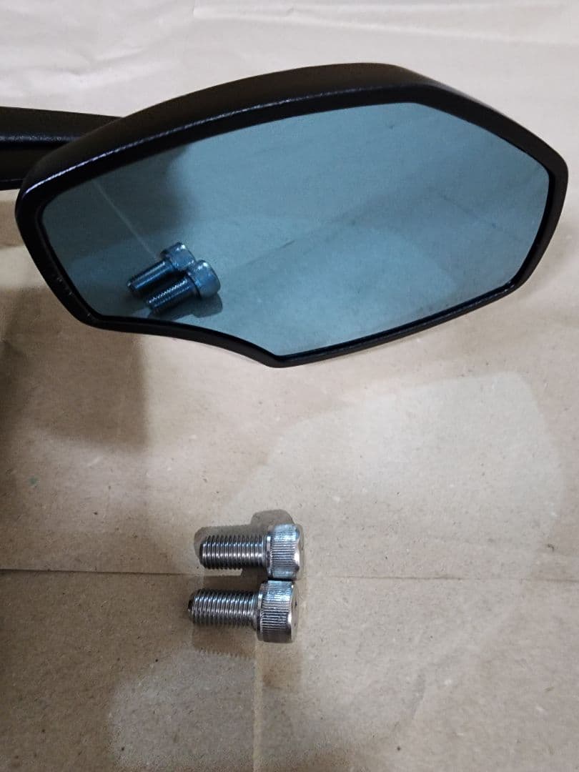 デイトナ　パラレルミラー　ヘキサゴン(左右セット)