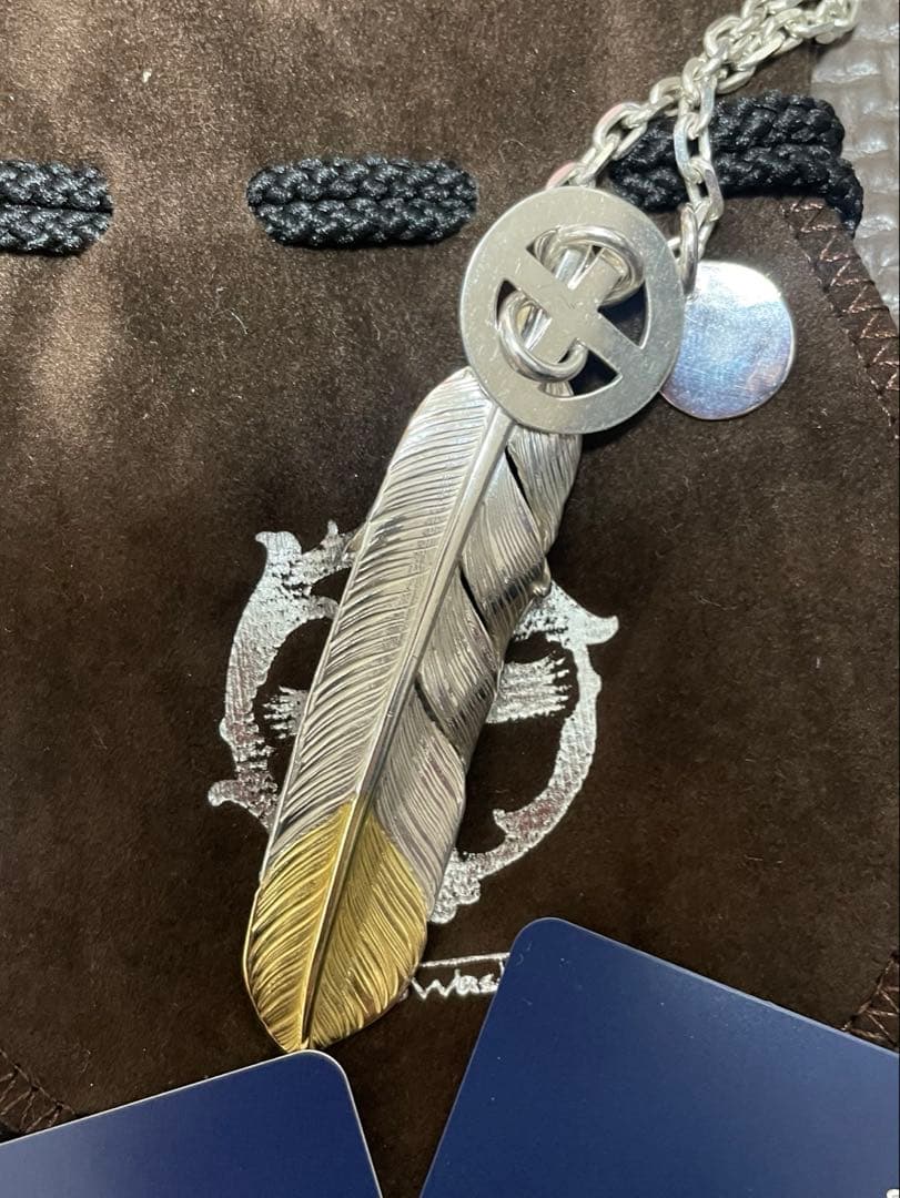 総額32.5万円　鷲見太郎　L フライトフェザー　k18 イーグルクロー　セット